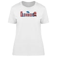 thumbnail image 1 of London Objects And Word T-Shirt Women -Image by Shutterstock, Female Large, 1 of 2