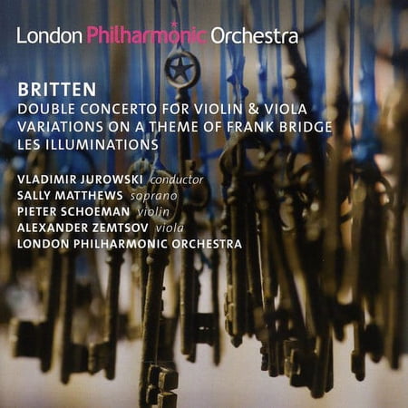 London Philharmonic Orchestra - Double Concerto for Violin & Viola / Variations - Music & Performance - CD