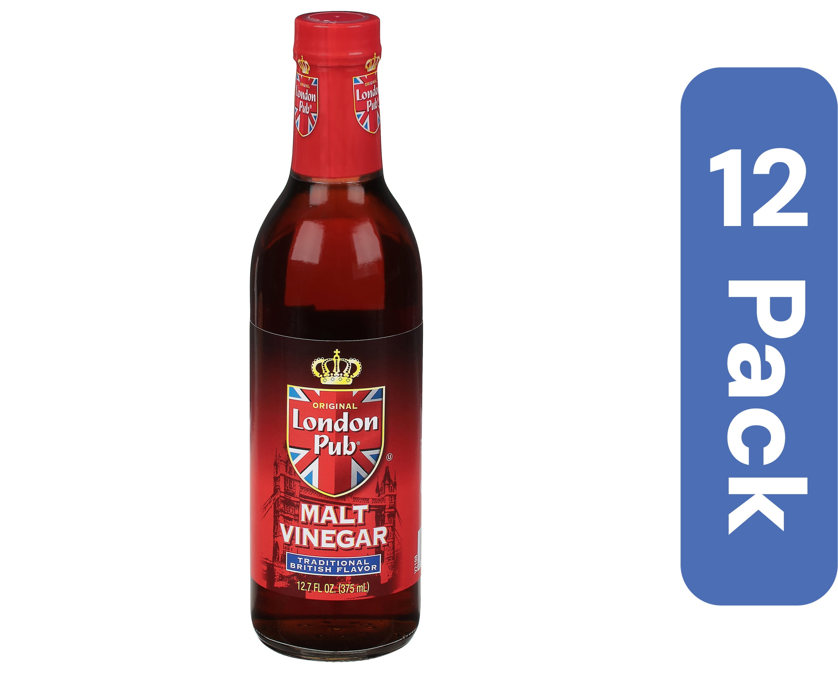 London Pub Malt Vinegar 12.7 oz (Pack of 12)