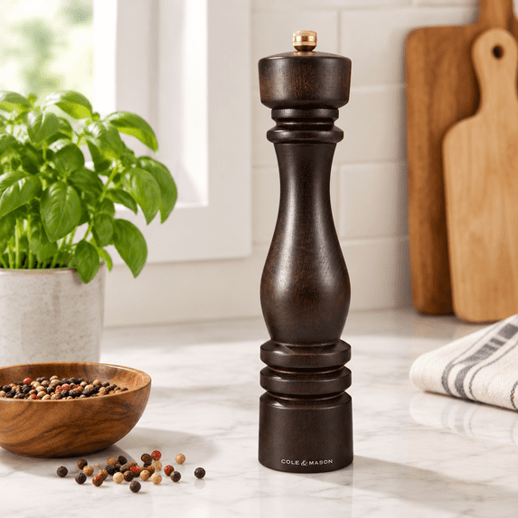 London Refillable Spice Mill - Kitchen Home Accessory Table Black ...