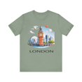 thumbnail image 1 of London Shirt, Travel T-Shirt, Tourist Shirts, Tee Shirt with Travel Prints 3, 1 of 107