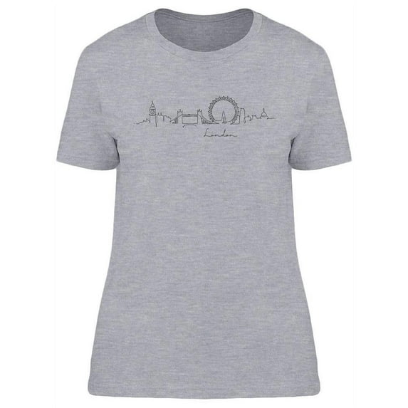 London Silhouette T-Shirt Women -Image by Shutterstock, Female Small