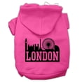 thumbnail image 1 of Pet Dog  Cat Hoodie Screen Printed, "London Skyline", 1 of 11