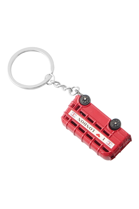 Key Chain London Bus Keychain Travel 5.00X2.50X1.00CM Red