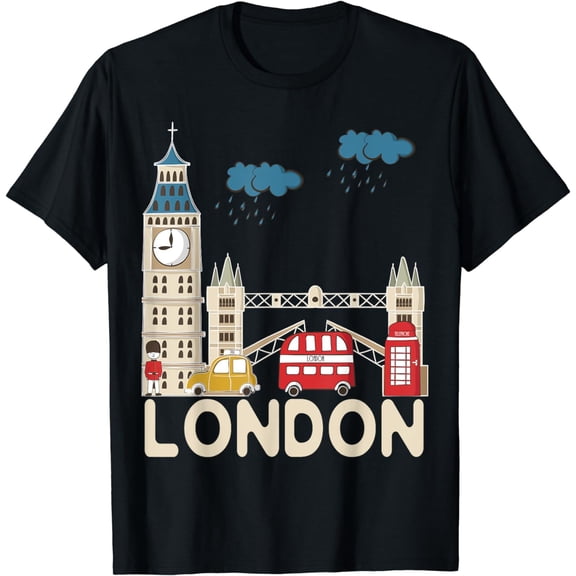 London Souvenir T-Shirt London Souvenir By SiGo