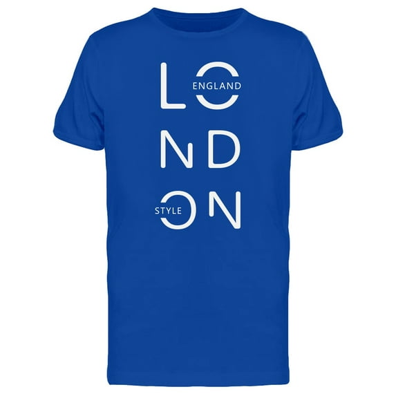 London Style T-Shirt Men -Image by Shutterstock, Male Large