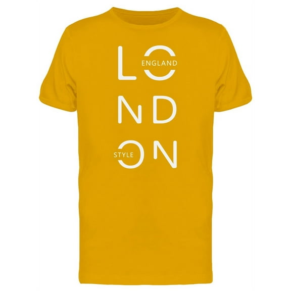 London Style T-Shirt Men -Image by Shutterstock, Male Small