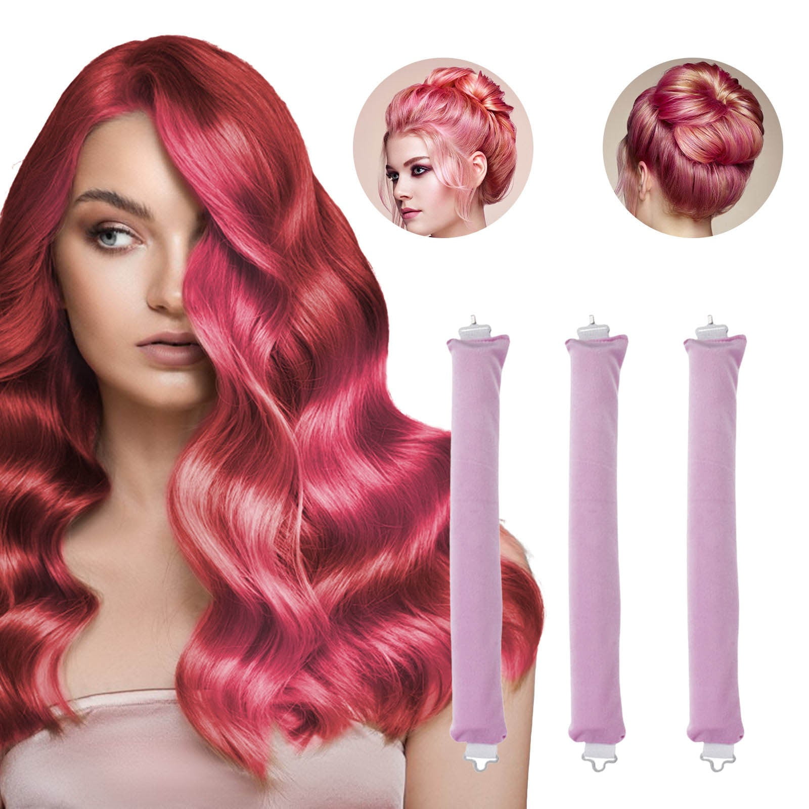 1/2 Curling for Short Hair Hair Straightener for Short Hair Hair Straightener Ceramic Straightening Comb Wet to Dry Hair Straightener Violet Wand Straighten Comb Wireless Hair Straightener