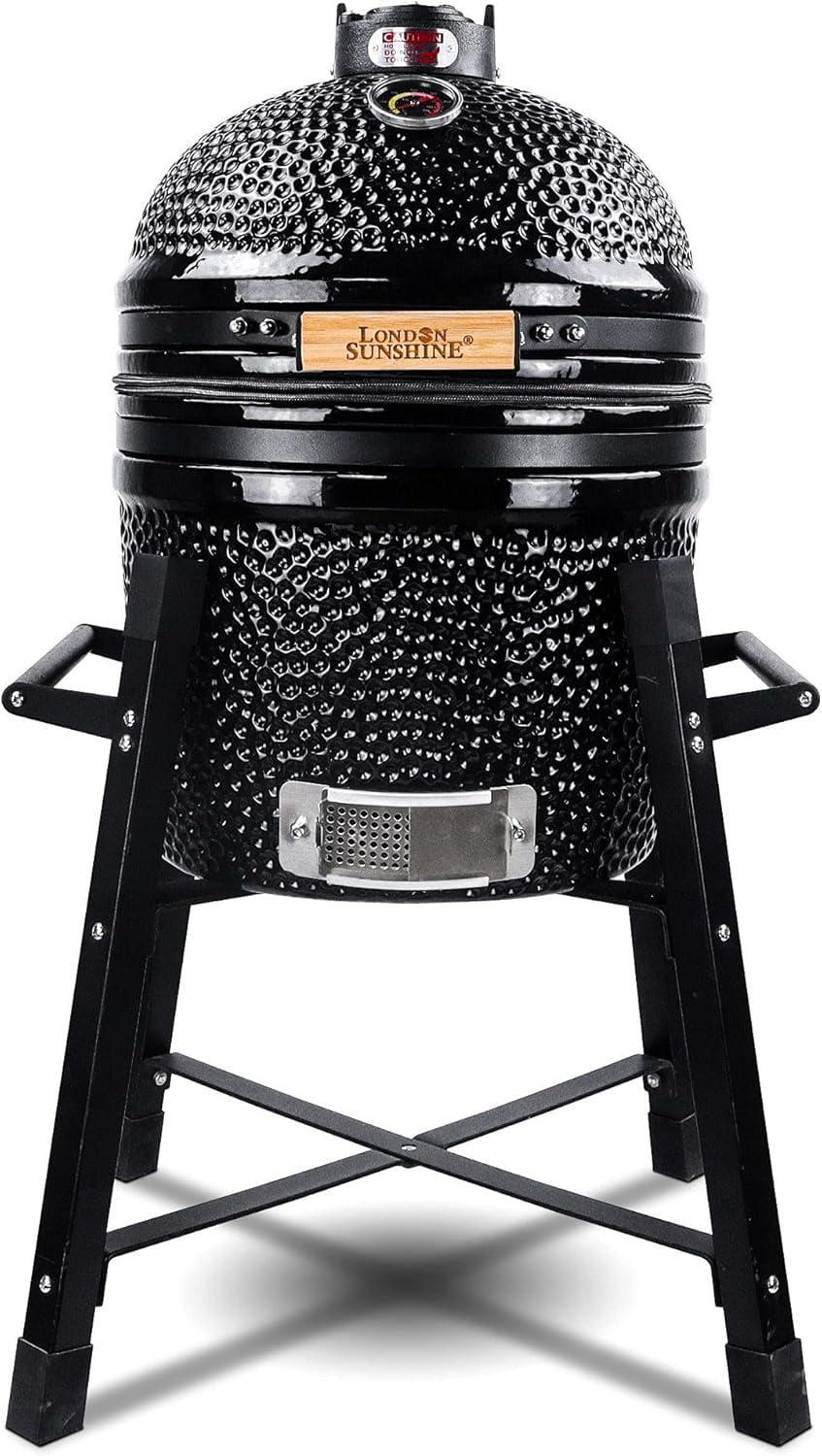 VIDAXL GRIGLIA BARBECUE Kamado Affumicatore in Ceramica 76 cm EUR 319