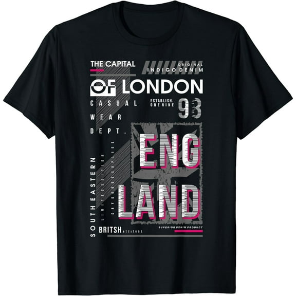 London The Capital Of England T-Shirt mens t shirt，black，women，funny，misfits，men，journey，t-shirt