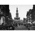 thumbnail image 1 of London The Strand C1900. Nview Of The Strand In Westminster London England Looking Towards The Church Of St., 1 of 3