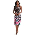 thumbnail image 1 of London Times Floral-Print Sheath Dress, Women's, 1 of 2