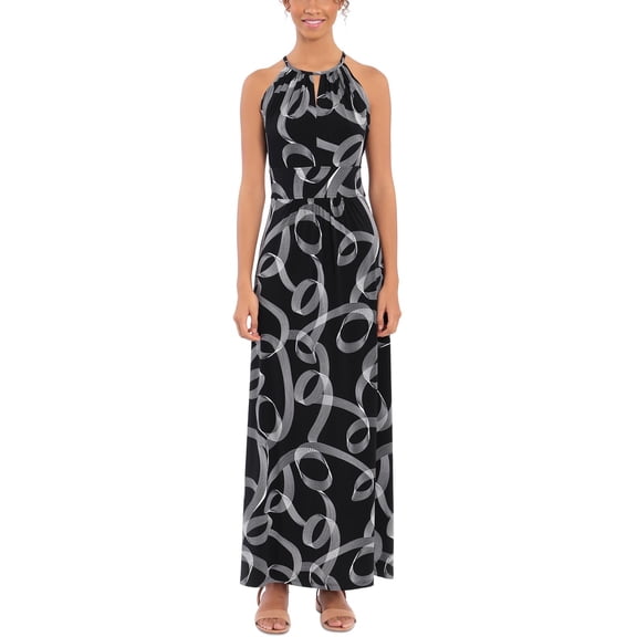 London Times Womens Halter Dress