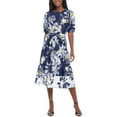 thumbnail image 1 of London Times womens  A-Line Dress, 4, 1 of 3