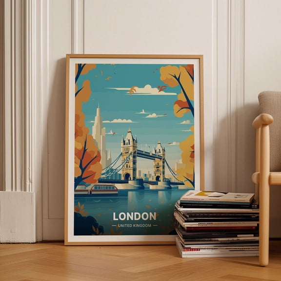 London Tower Bridge United Kingdom Wall Decor