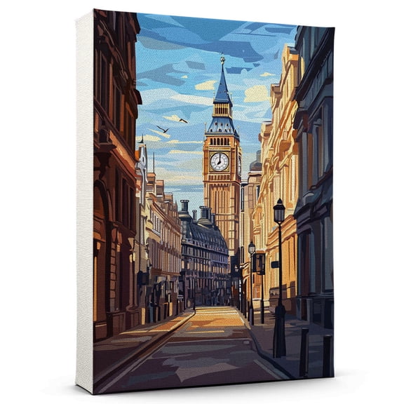 London Travel Canvass, England Canvass Wall Art, London Canvas Decor Paintings, England Pictures Canvas - 101AZ785