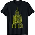 thumbnail image 1 of London UK England Great Britain United Kingdom T-Shirt Black 3X-Large, 1 of 4