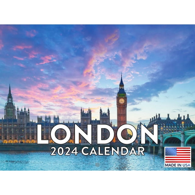 London UK Travel 2024 Wall Calendar London 2024 Calendar - Walmart.com