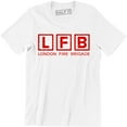thumbnail image 1 of London UK United Kingdom Fire Brigade Fire Department Unit Rescue T-Shirt, 1 of 4