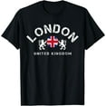 thumbnail image 1 of London UK United Kingdom Union Jack England Souvenir Gift T-Shirt, 1 of 4