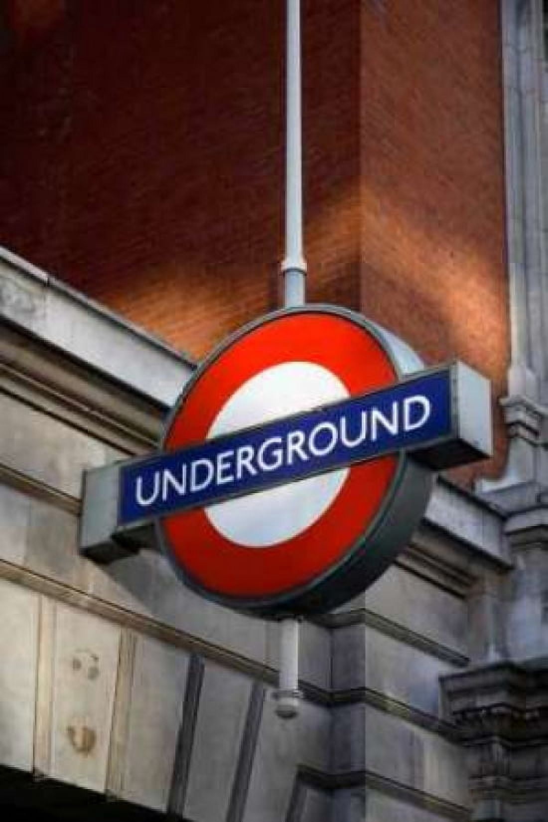 London Underground Canvas Art - Karyn Millet (12 x 18)