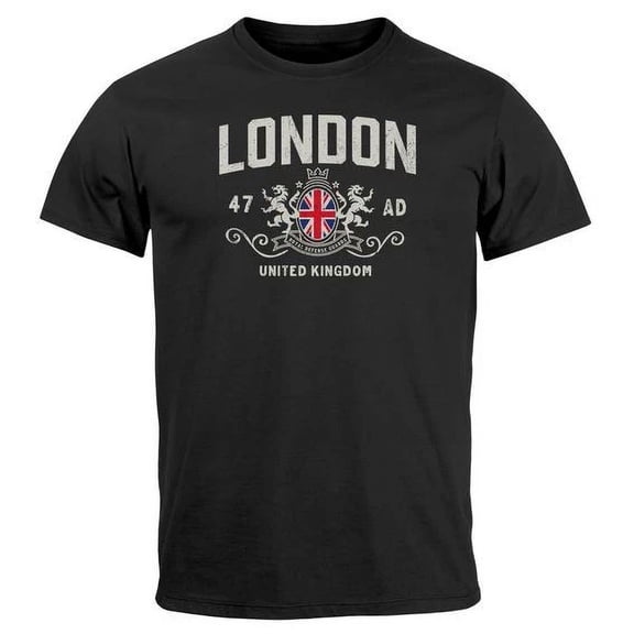 London United Kingdom Union Jack England Print Retro Print Tshirt Unisex S-5XL Hot Trending Shirt, Vintage Birthday Gift