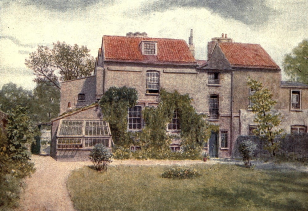 London Vanished & Vanishing 1905 Sandford Manor House Canvas Art - Philip Norman (18 x 24)
