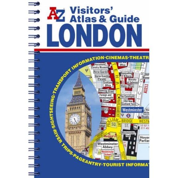 Pre-Owned AZ Visitors' London: Atlas and Guide. (Spiral-bound) 1843482053 9781843482055