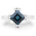 thumbnail image 1 of London blue topaz Cocktail Ring, 1 of 6