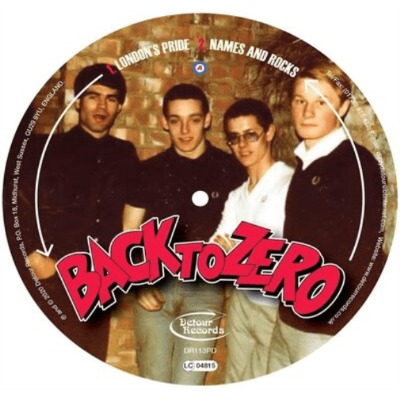 Back to Zero London's Pride (Vinyl Record) 7" EP Picture Disc