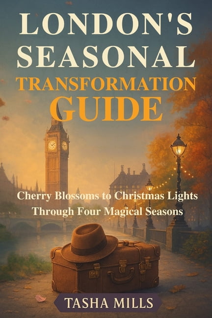London's Seasonal Transformation Guide: Cherry Blossoms to Christmas Lights Through Four Magical Seasons, (Paperback)