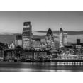 thumbnail image 1 of London skyline over river Thames, UK Poster Print by Assaf Frank (18 x 24), 1 of 1