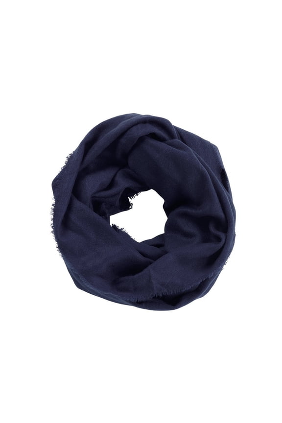 Londyn Infinity Soft Scarf - Loop, Circle, Eternity, All Season Can Be Monogrammed Navy