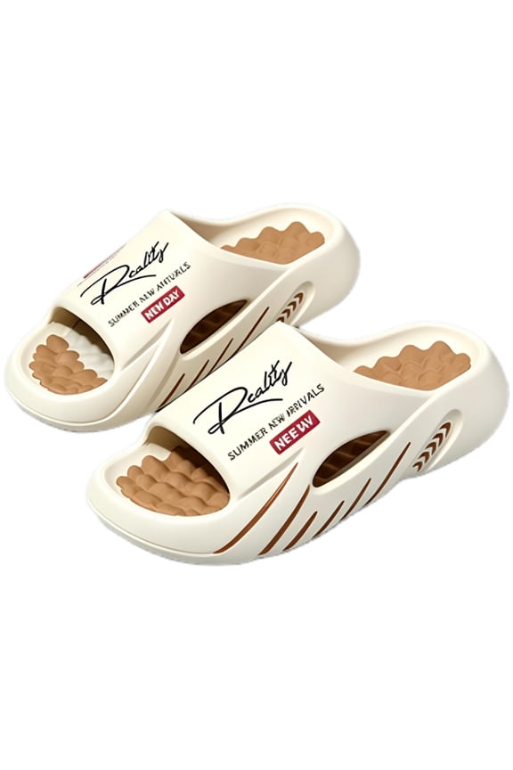 Londyx Mens Slip on Shoes, Thick Sole, Cloud Comfort Slippers, Non-Slip, Indoor Outdoor, Everyday Wear