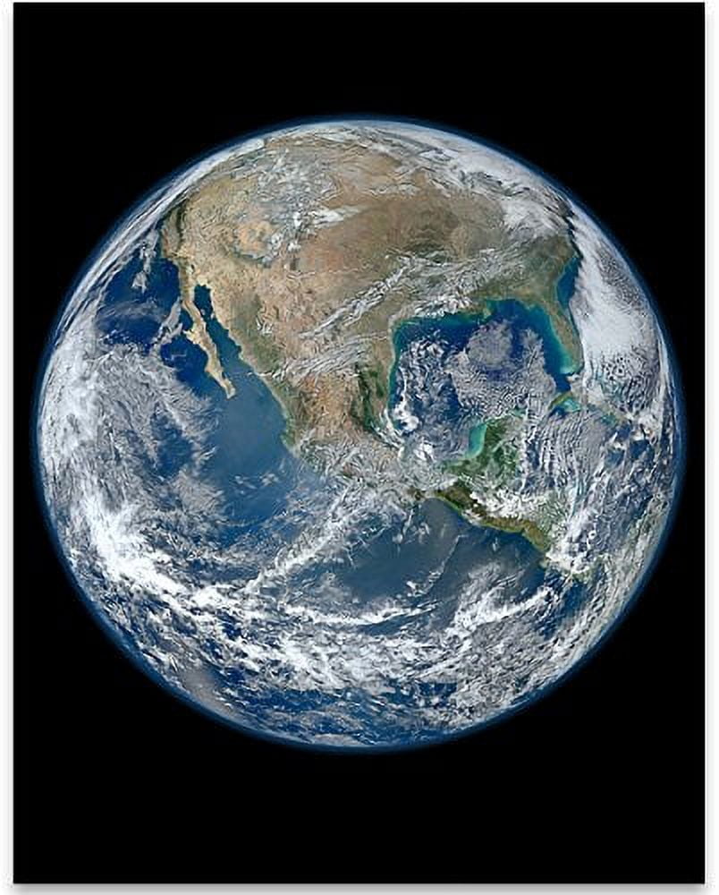 Lone Star Art Earth The Big Blue Marble Photo - 11x14 Unframed Print -  Perfect Vintage House Decor - Walmart Business Supplies, image size:804x1000