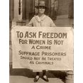 thumbnail image 1 of Lone Star Art Women's Rights Suffrage - 11x14 Unframed Print - Great Retro Vintage Decor, 1 of 1