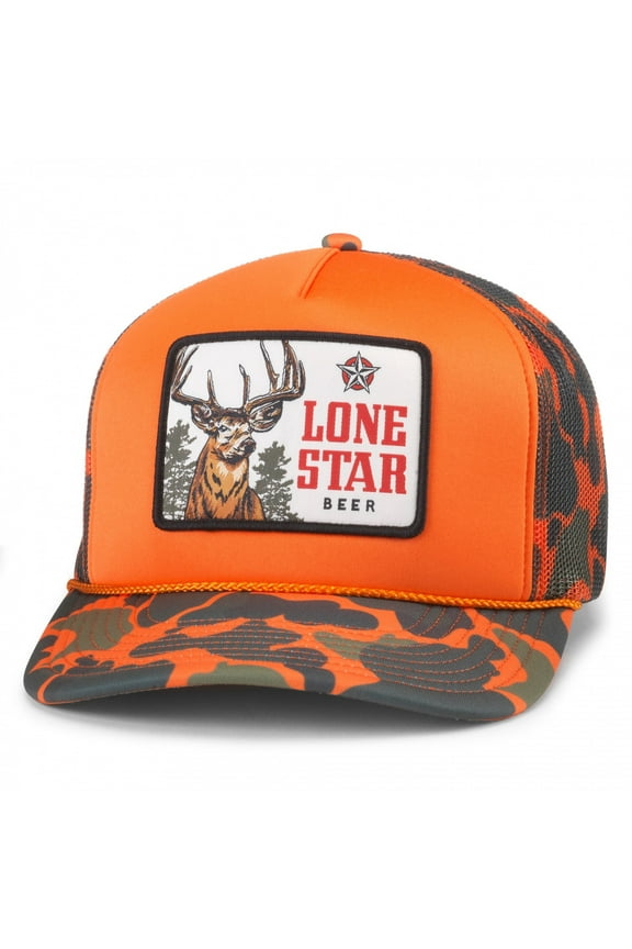 Beer Buck Deer Camo Trucker Hat