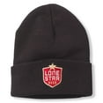 thumbnail image 1 of Lone Star Beer Embroidered Logo Cuffed Knit Beanie, 1 of 1