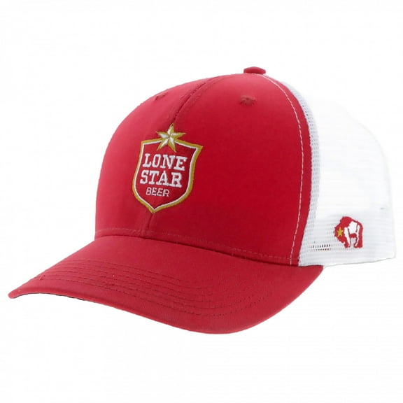 Hooey Lone Star Beer Red White - Hats Cap - Ls007