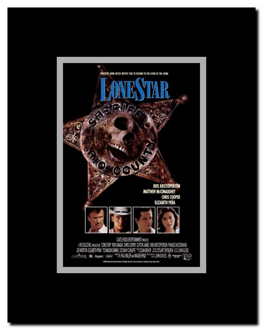Lone Star Framed Movie Poster