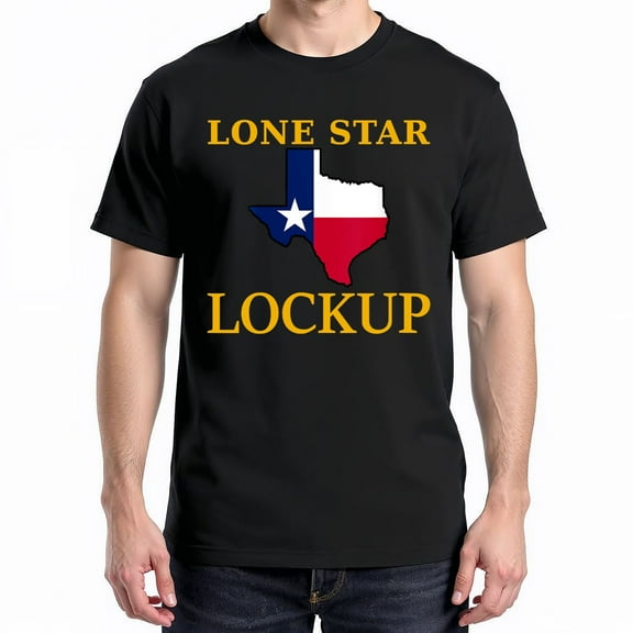 Lone Star Lockup Texas USA – T-Shirt / Hoodie / Sweatshirt – Southern Style – Texan Pride Apparel