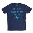 thumbnail image 1 of Lone Star Roots - If Lost Return to Texas T-Shirt, 1 of 4