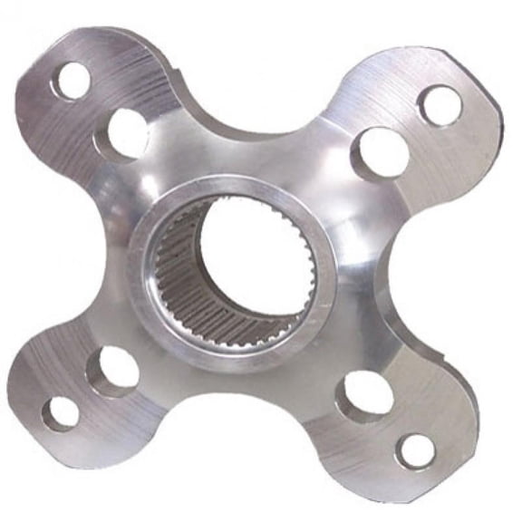 Lone Star Racing Billet Aluminum Sprocket Hub, Silver, Rear/Front, Press Fit, ATV (26-161)