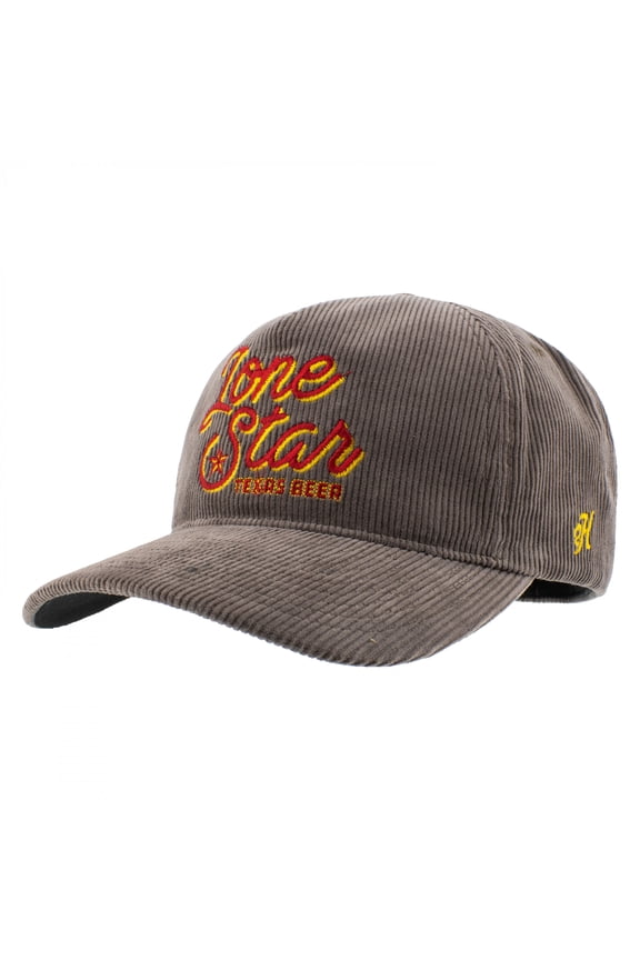 Texas Beer Grey Corduroy 5-Panel Trucker Hat