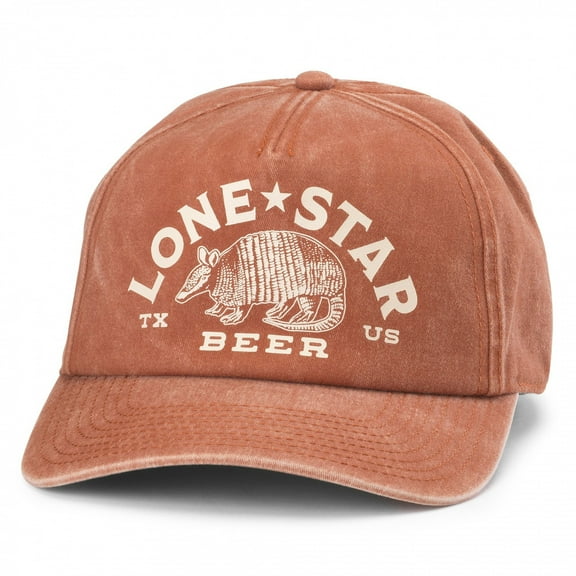 Lone Star Texas Orange Armadillo Walker Adjustable Hat