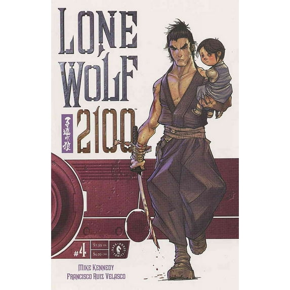 Lone Wolf 2100 #4 VF ; Dark Horse Comic Book