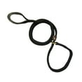 thumbnail image 1 of Lone Wolf 3643-BK Flat Braided Rope Lead with Slip, Black - 0.62 in., 1 of 1