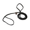 thumbnail image 1 of Lone Wolf 3647-RB Flat Braided Rope Lead with Slip, Raspberry & Blue - 0.25 in., 1 of 1