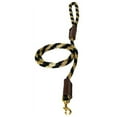 thumbnail image 1 of Lone Wolf 3650-PU Lone Wolf Solid Round 0.38 in. Braided Rope Lead with Snap, Purple, 1 of 1