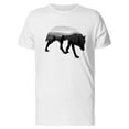thumbnail image 1 of Lone Wolf Landscape Texture Tee Men's -Image by Shutterstock, 1 of 4